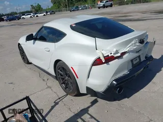 2024 Toyota Supra 3.0 with VIN WZ1DB0G02RW066224, listed as a IAAI auction lot 42243491 with 20,672 mi miles and . Bid and sale history available at DreamBid. Image 3.