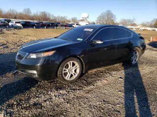 2012 Acura TL Tech Auto with VIN 19UUA9F51CA004208, listed as a Copart auction lot 84816454 with 116,040 mi miles and Salvage Title. Bid and sale history available at carsss.com. Image 1.