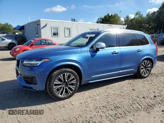 2017 Volvo XC90 R-Design with VIN YV4A22PM0H1182062, listed as a Copart auction lot 72751544 with 75,500 mi miles and Salvage Title. Bid and sale history available at carsss.com. Image 1.