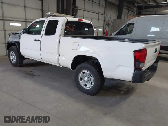 2023 Toyota Tacoma SR with VIN 3TYRX5GN7PT087621, listed as a IAAI auction lot 41969368 with 17,580 mi miles and . Bid and sale history available at DreamBid. Image 3.