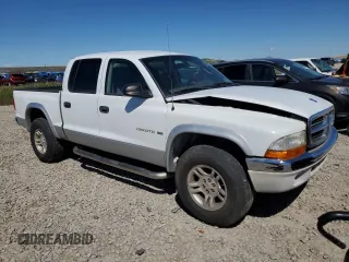 2001 Dodge Dakota Sport with VIN 1B7HG2AN81S245204, listed as a Copart auction lot 46337065 with 265,385 mi miles and Salvage Title. Bid and sale history available at carsss.com. Image 4.
