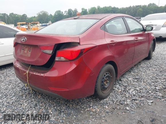 2016 Hyundai Elantra SE с VIN 5NPDH4AE0GH734629, выставлен на аукционе IAAI как лот 42445173 с пробегом 205 010 миль миль и . История ставок и продаж доступна на DreamBid. Изображение 4.