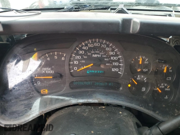 2004 Chevrolet Tahoe LS with VIN 1GNEC13Z64R289200, listed as a Copart auction lot 74553534 with 209,815 mi miles and Salvage Title. Bid and sale history available at carsss.com. Image 9.