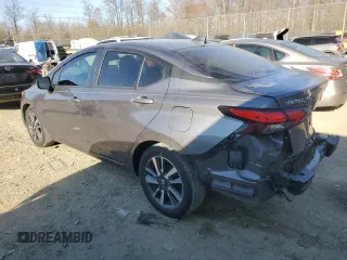 2021 Nissan Versa SV with VIN 3N1CN8EV9ML848066, listed as a Copart auction lot 47996785 with 109,774 mi miles and Salvage Title. Bid and sale history available at carsss.com. Image 2.