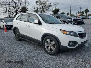 2012 Kia Sorento EX with VIN 5XYKU4A20CG291439, listed as a Copart auction lot 43806635 with 0 mi miles and Salvage Title. Bid and sale history available at carsss.com. Image 4.