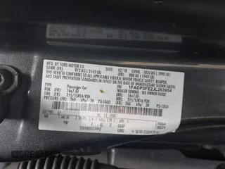 2018 Ford Focus SE with VIN 1FADP3FE2JL263954, listed as a IAAI auction lot 42480748 with 111,059 mi miles and . Bid and sale history available at DreamBid. Image 9.