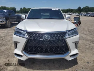 2020 Lexus LX 570 with VIN JTJDY7AX3L4320650, listed as a Copart auction lot 57576655 with 82,762 mi miles and Salvage title. Bid and sale history available at DreamBid. Image 5.