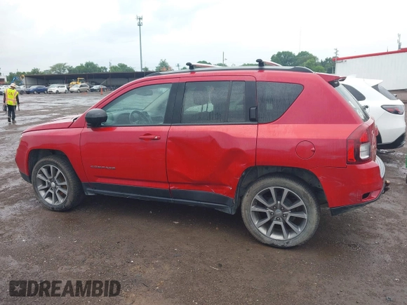 2017 Jeep Compass Sport with VIN 1C4NJCBA8HD166880, listed as a IAAI auction lot 42593173 with 110,397 mi miles and . Bid and sale history available at DreamBid. Image 14.