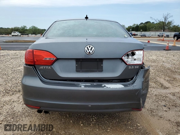 2013 Volkswagen Jetta Sedan SE w/Convenience/Sunroof with VIN 3VWBP7AJ3DM386286, listed as a Copart auction lot 50793825 with 105,627 mi miles and Salvage Title. Bid and sale history available at carsss.com. Image 6.
