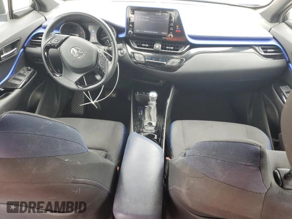 2021 Toyota C-HR LE with VIN NMTKHMBXXMR124104, listed as a Copart auction lot 50865005 with 68,040 mi miles and Salvage Title. Bid and sale history available at DreamBid. Image 8.