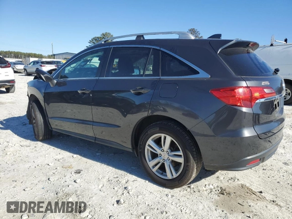2015 Acura RDX Tech Pkg with VIN 5J8TB3H56FL016124, listed as a Copart auction lot 47039535 with 128,336 mi miles and Salvage Title. Bid and sale history available at carsss.com. Image 2.