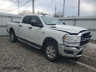 2024 Ram 2500 Big Horn with VIN 3C6UR5DL1RG343439, listed as a Copart auction lot 52501695 with 23,171 mi miles and Clean Title. Bid and sale history available at carsss.com. Image 4.
