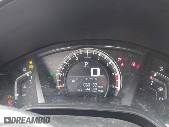 2018 Honda CR-V LX with VIN 2HKRW6H33JH233527, listed as a IAAI auction lot 41844010 with 50,132 mi miles. Bid and sale history available at carsss.com. Image 7.