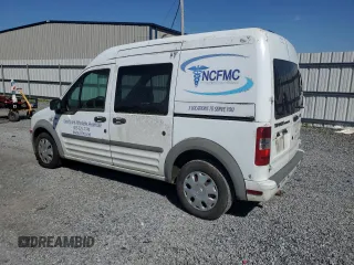 2010 Ford Transit Connect XLT with VIN NM0KS9BN3AT017436, listed as a Copart auction lot 50759565 with 164,798 mi miles and Salvage title. Bid and sale history available at DreamBid. Image 2.