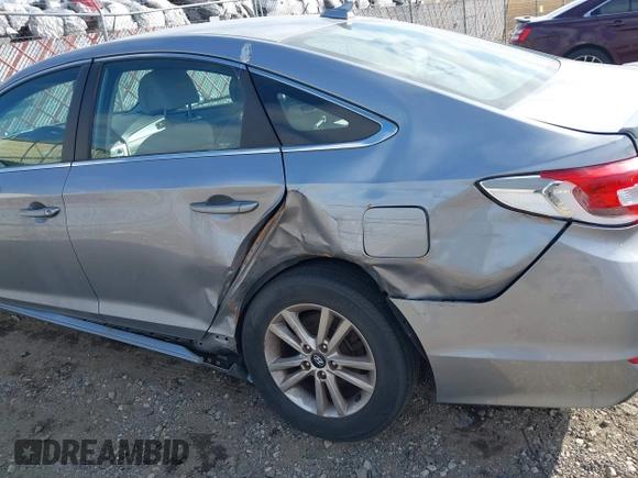 2017 Hyundai Sonata SE with VIN 5NPE24AF5HH572898, listed as a IAAI auction lot 42039023 with 50,494 mi miles and . Bid and sale history available at DreamBid. Image 6.