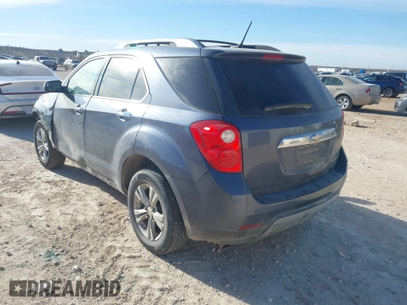 2013 Chevrolet Equinox LTZ with VIN 2GNALFEKXD6419406, listed as a IAAI auction lot 41370313 with 157,070 mi miles. Bid and sale history available at carsss.com. Image 3.