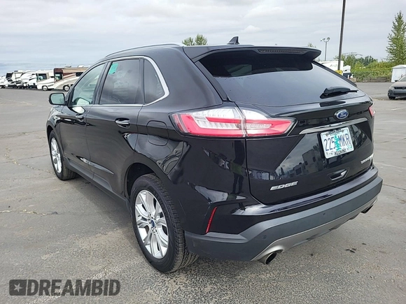 2020 Ford Edge Titanium with VIN 2FMPK3K99LBA73839, listed as a IAAI auction lot 42843885 with 92,381 mi miles and . Bid and sale history available at DreamBid. Image 12.
