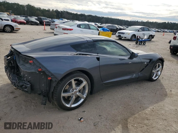 2014 Chevrolet Corvette 3LT with VIN 1G1YF2D71E5114418, listed as a Copart auction lot 83806694 with 54,322 mi miles and Clean title. Bid and sale history available at DreamBid. Image 3.