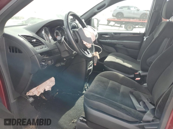 2019 Dodge Grand Caravan SE with VIN 2C4RDGBG5KR624495, listed as a Copart auction lot 51172455 with 42,767 mi miles and Salvage Title. Bid and sale history available at DreamBid. Image 7.