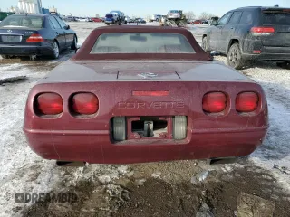 1993 Chevrolet Corvette z VIN 1G1YY33P8P5117336, wystawiony jako Copart lot #45344195 z przebiegiem 76 741 mil mil oraz Szkoda całkowita • Salvage title. Historia ofert i sprzedaży dostępna na DreamBid. Obrazek 6.