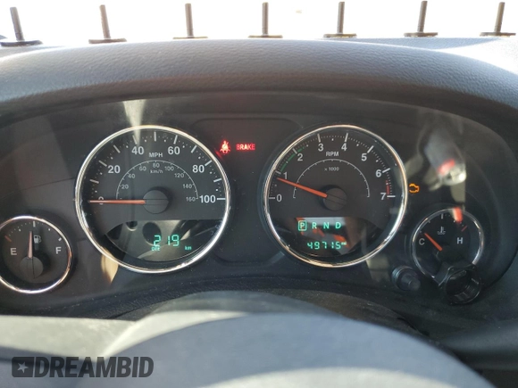 2017 Jeep Wrangler Unlimited Sahara with VIN 1C4BJWEG3HL738819, listed as a Copart auction lot 86483994 with 49,715 mi miles and Salvage Title. Bid and sale history available at carsss.com. Image 9.