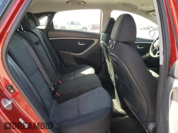 2016 Hyundai Elantra GT with VIN KMHD35LH5GU319206, listed as a Copart auction lot 52622555 with 167,649 mi miles and Salvage Title. Bid and sale history available at carsss.com. Image 10.