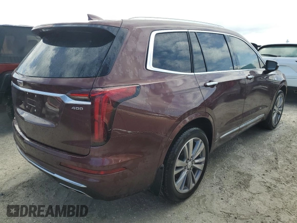 2022 Cadillac XT6 Premium Luxury with VIN 1GYKPCRS1NZ146012, listed as a Copart auction lot 74685314 with 46,626 mi miles and Non Repairable. Bid and sale history available at carsss.com. Image 3.