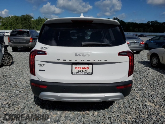 2022 Kia Telluride LX с VIN 5XYP2DHC0NG309256, выставлен на аукционе Copart как лот 57092545 с пробегом 33 971 миль миль и Списание • Salvage title. История ставок и продаж доступна на DreamBid. Изображение 6.