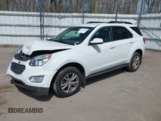 2016 Chevrolet Equinox LT z VIN 2GNALCEK0G6153378, wystawiony jako IAAI lot #42124329 z przebiegiem 110 589 mil mil oraz . Historia ofert i sprzedaży dostępna na DreamBid. Obrazek 2.