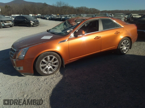 2008 Cadillac CTS AWD w/1SB with VIN 1G6DT57V980188992, listed as a IAAI auction lot 40945087 with 63,744 mi miles. Bid and sale history available at carsss.com. Image 17.
