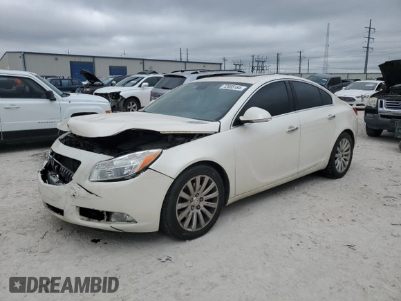 2013 Buick Regal Turbo Premium 1 with VIN 2G4GS5EV6D9237321, listed as a Copart auction lot 72855164 with 151,179 mi miles and Salvage Title. Bid and sale history available at DreamBid. Image 1.