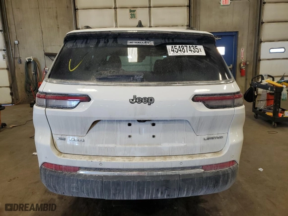 2021 Jeep Grand Cherokee L Limited with VIN 1C4RJKBG7M8171877, listed as a Copart auction lot 45487435 with 67,114 mi miles and Salvage Title. Bid and sale history available at carsss.com. Image 6.