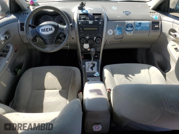 2010 Toyota Corolla with VIN 2T1BU4EE0AC339485, listed as a Copart auction lot 49982025 with 146,410 mi miles and Non repairable. Bid and sale history available at DreamBid. Image 8.