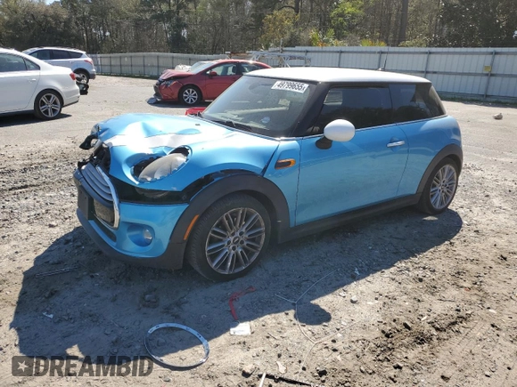 2015 MINI Hardtop with VIN WMWXM5C5XFT942679, listed as a Copart auction lot 49799655 with 79,072 mi miles and Salvage Title. Bid and sale history available at DreamBid. Image 1.
