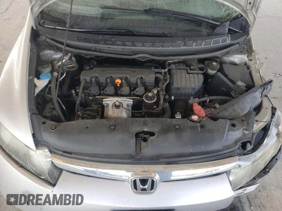 2006 Honda Civic LX with VIN 1HGFA16506L065908, listed as a Copart auction lot 51797795 with 87,456 mi miles and Salvage Title. Bid and sale history available at DreamBid. Image 12.