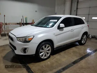 2014 Mitsubishi Outlander Sport ES with VIN 4A4AR3AU3EE003667, listed as a Copart auction lot 52580215 with 198,038 mi miles and Salvage Title. Bid and sale history available at carsss.com. Image 1.