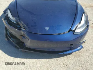 2022 Tesla Model 3 Long Range with VIN 5YJ3E1EB6NF249443, listed as a Copart auction lot 42940215 with Not Provided miles and Salvage Title. Bid and sale history available at DreamBid. Image 11.