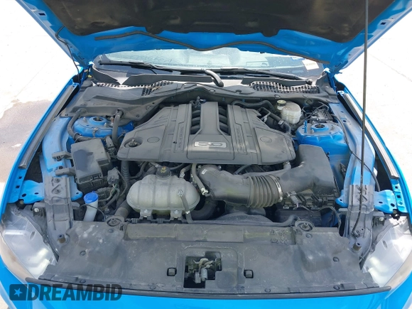 2022 Ford Mustang GT with VIN 1FA6P8CF4N5142081, listed as a IAAI auction lot 42057553 with 43,356 mi miles and . Bid and sale history available at DreamBid. Image 10.