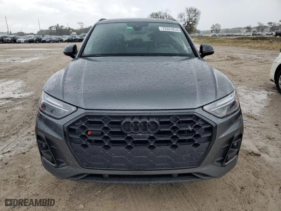 2022 Audi SQ5 Premium Plus with VIN WA1B4AFY1N2026919, listed as a Copart auction lot 73331814 with 37,014 mi miles and Non Repairable. Bid and sale history available at carsss.com. Image 5.
