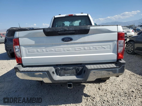 2021 Ford Super Duty F-250 SRW XL with VIN 1FT7X2B60MEC31612, listed as a Copart auction lot 75450084 with 51,928 mi miles and Salvage Title. Bid and sale history available at carsss.com. Image 6.