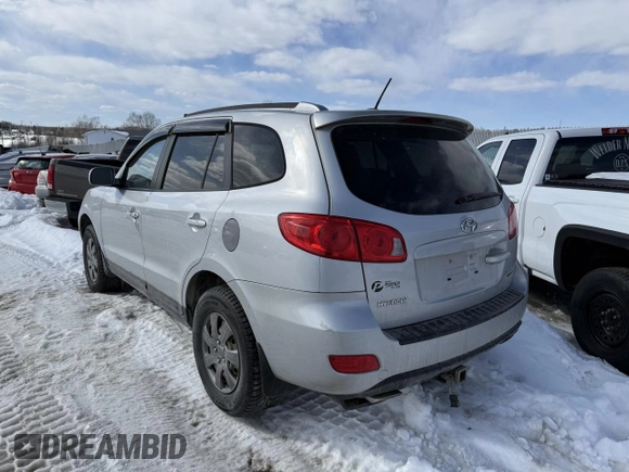 2009 Hyundai Santa Fe GL with VIN 5NMSG73E59H293640, listed as a Copart auction lot 52314035 with 157,367 mi miles and Salvage title. Bid and sale history available at DreamBid. Image 2.