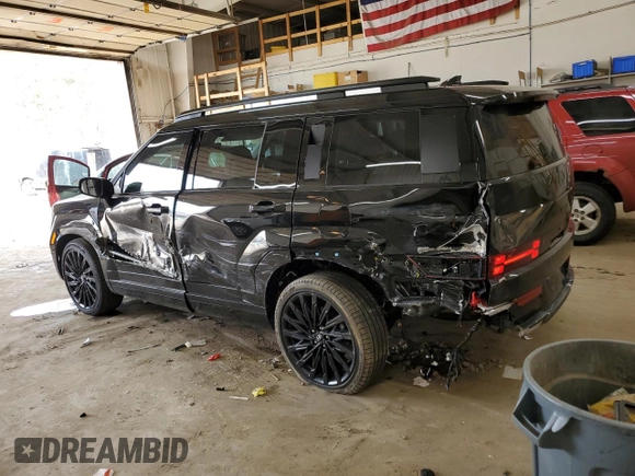 2024 Hyundai Santa Fe Calligraphy with VIN 5NMP5DGL5RH031863, listed as a Copart auction lot 49506265 with 3,817 mi miles and Salvage title. Bid and sale history available at DreamBid. Image 2.