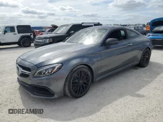 2017 Mercedes-Benz C 63 S AMG with VIN WDDWJ8HB4HF498410, listed as a Copart auction lot 76658984 with Not Provided miles and Salvage Title. Bid and sale history available at carsss.com. Image 1.