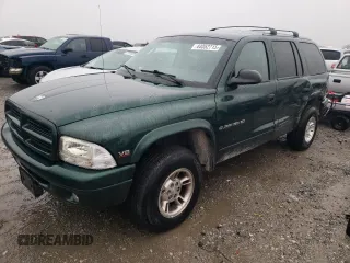 1999 Dodge Durango z VIN 1B4HS28Z7XF547489, wystawiony jako Copart lot #44052715 z przebiegiem 147 262 mil mil oraz Nie do naprawy • Non repairable. Historia ofert i sprzedaży dostępna na DreamBid. Obrazek 1.