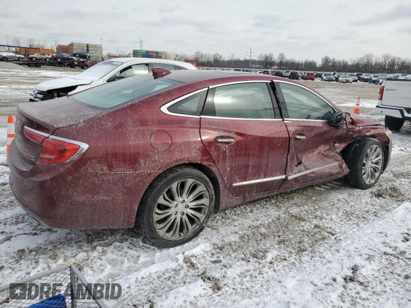 2017 Buick LaCrosse Premium with VIN 1G4ZS5SS2HU145229, listed as a Copart auction lot 45883705 with 146,008 mi miles and Salvage Title. Bid and sale history available at carsss.com. Image 3.