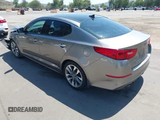 2014 Kia Optima SXL Turbo with VIN 5XXGR4A66EG301327, listed as a IAAI auction lot 41978246 with 140,107 mi miles and . Bid and sale history available at DreamBid. Image 3.