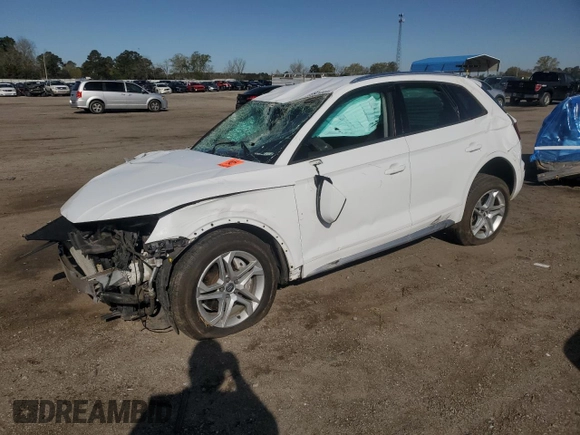 2018 Audi Q5 Premium with VIN WA1ANAFY2J2124036, listed as a Copart auction lot 49914905 with 0 mi miles and Non Repairable. Bid and sale history available at carsss.com. Image 1.