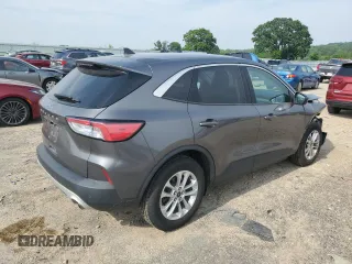 2021 Ford Escape SE with VIN 1FMCU0G69MUA08491, listed as a Copart auction lot 58772555 with 55,275 mi miles and Salvage title. Bid and sale history available at DreamBid. Image 3.