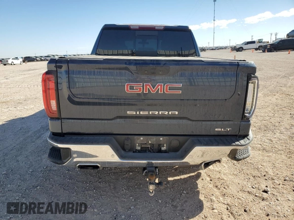 2021 GMC Sierra 1500 SLT z VIN 3GTU9DED5MG124860, wystawiony jako Copart lot #45352655 z przebiegiem 41 482 mil mil oraz Szkoda całkowita • Salvage title. Historia ofert i sprzedaży dostępna na DreamBid. Obrazek 6.