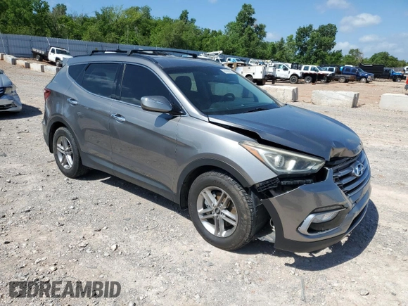2018 Hyundai Santa Fe 2.4L with VIN 5NMZU3LB0JH065524, listed as a Copart auction lot 61853205 with 79,685 mi miles and Salvage title. Bid and sale history available at DreamBid. Image 4.